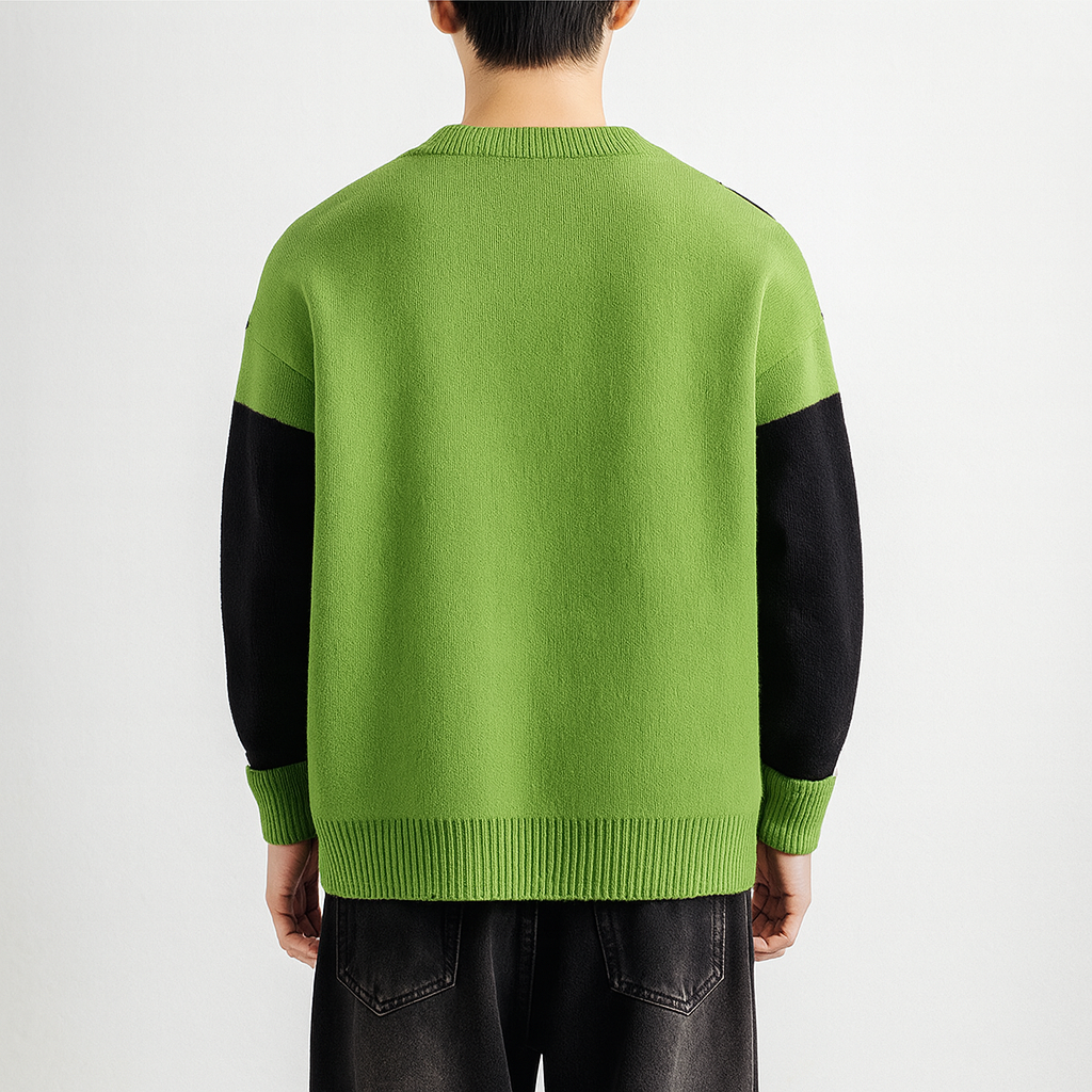 Bergen Geometric Colorblock Sweater