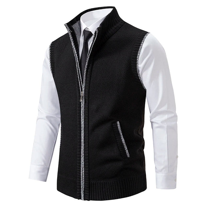 Kensington  Wool Full-Zip Vest