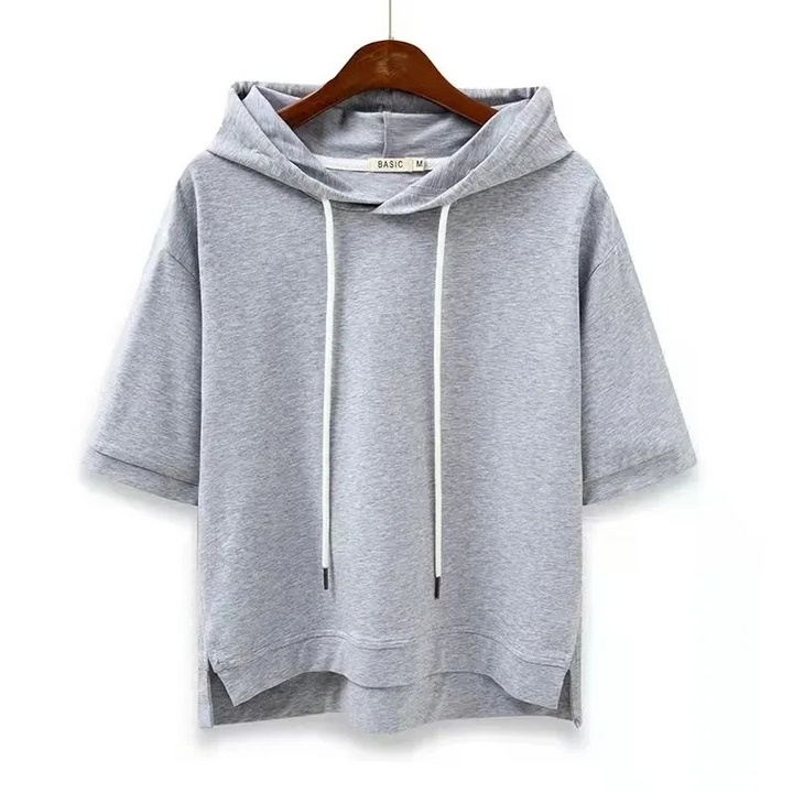 Women's Short-Sleeve Hoodie