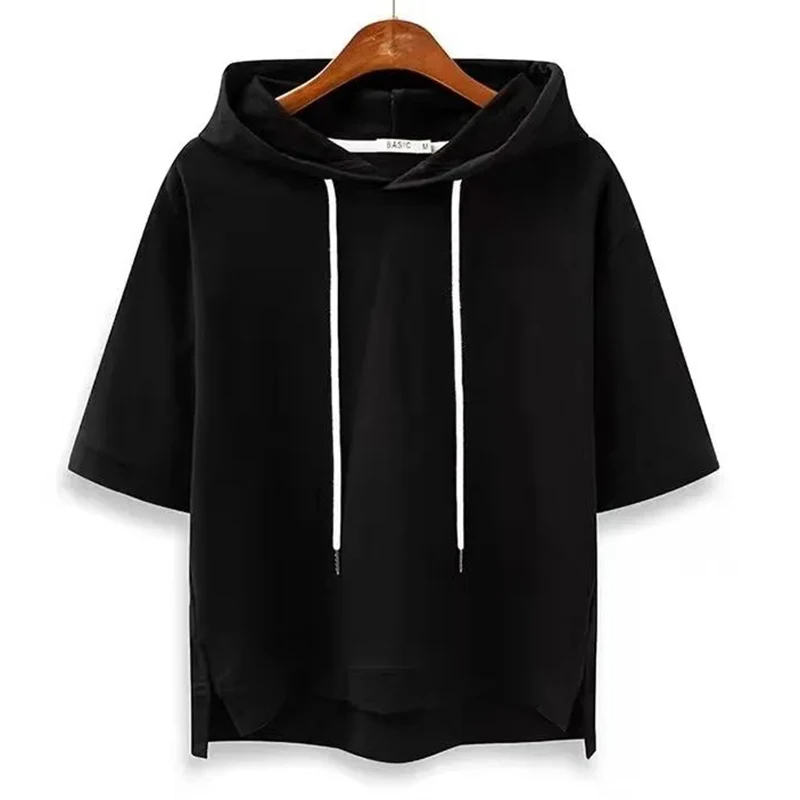 Women's Short-Sleeve Hoodie