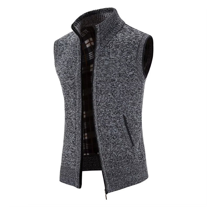 Kensington  Wool Full-Zip Vest