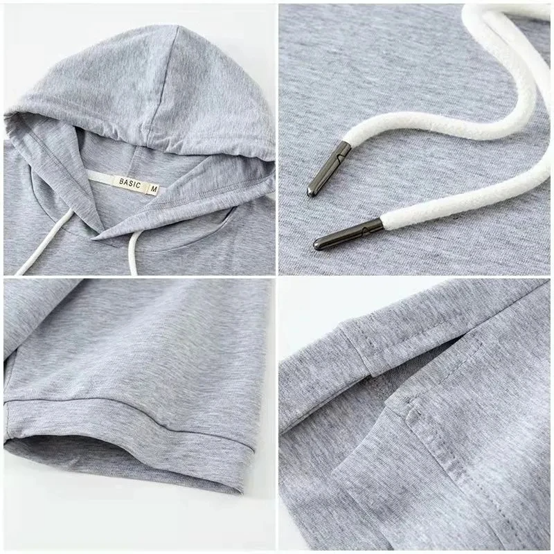 Women's Short-Sleeve Hoodie