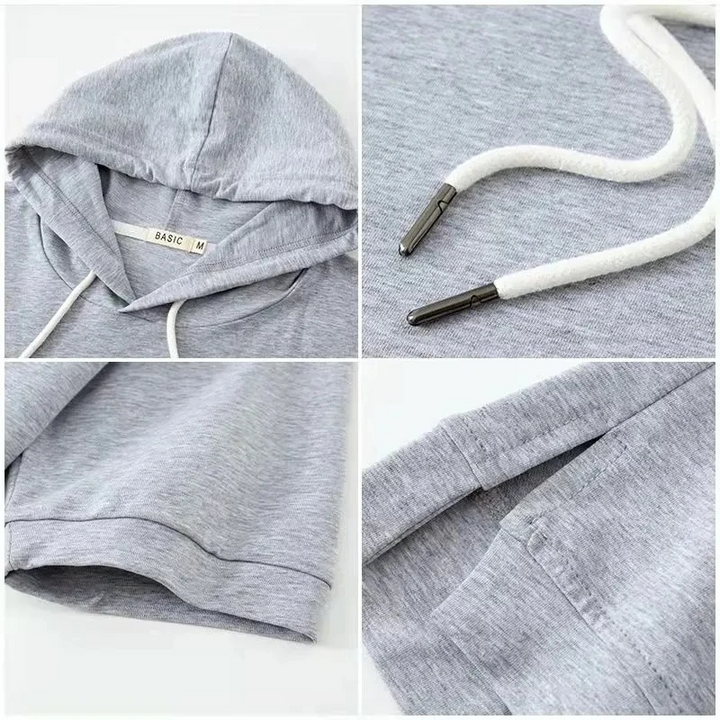Women's Short-Sleeve Hoodie