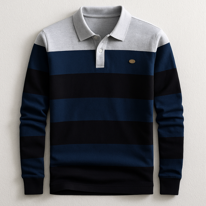 Refined Sporting Polo Sweater