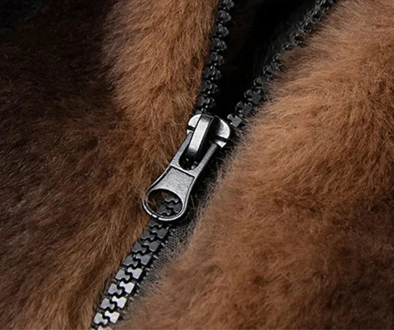 Women's Cavalli Fur Bomber Coat