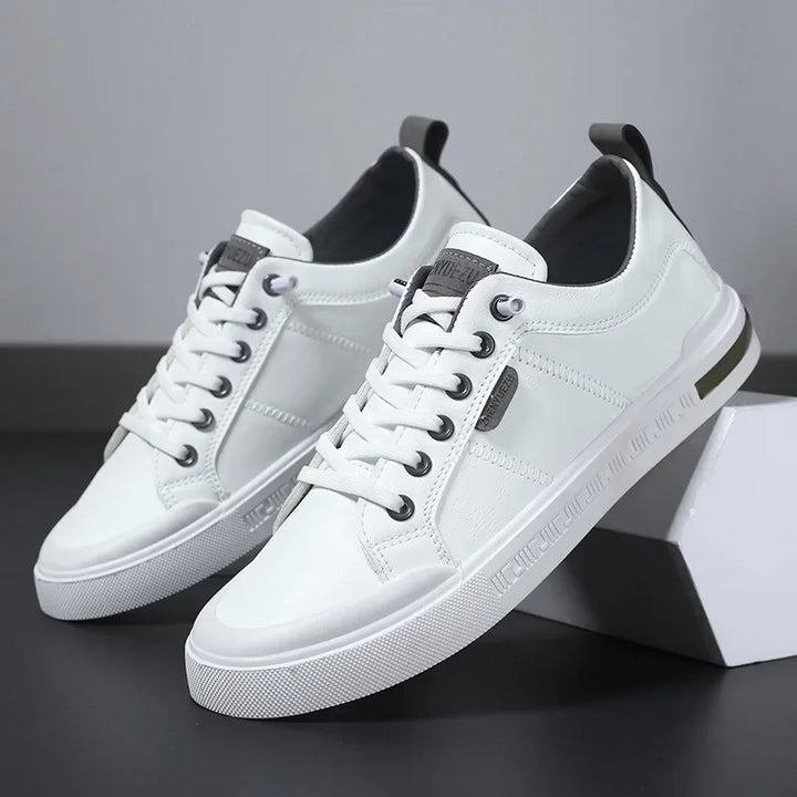Premium Leather Low-Top Sneaker