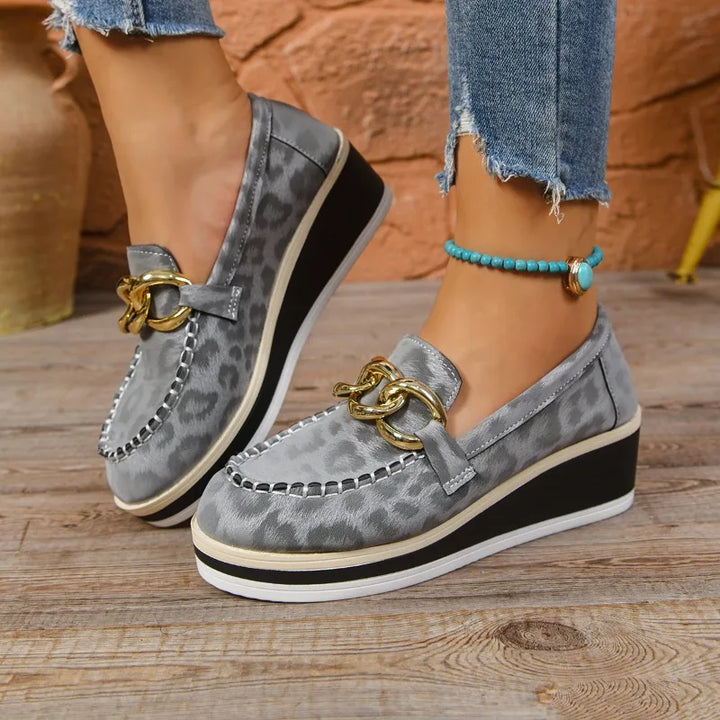 Chain-Link Platform Loafer