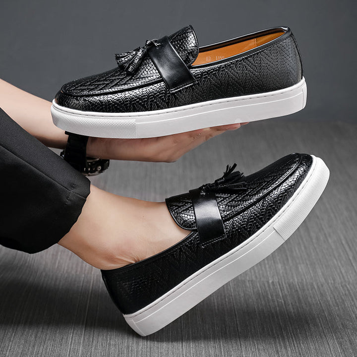 Platform Woven Loafer