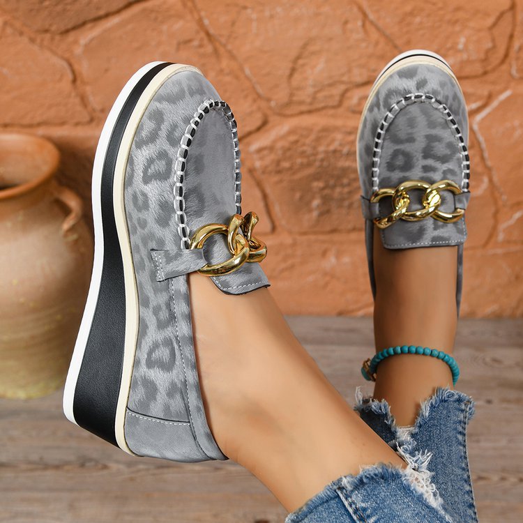 Chain-Link Platform Loafer